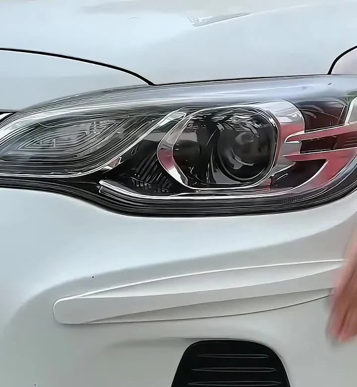 4 قطع بيضاء لحماية بارشوك